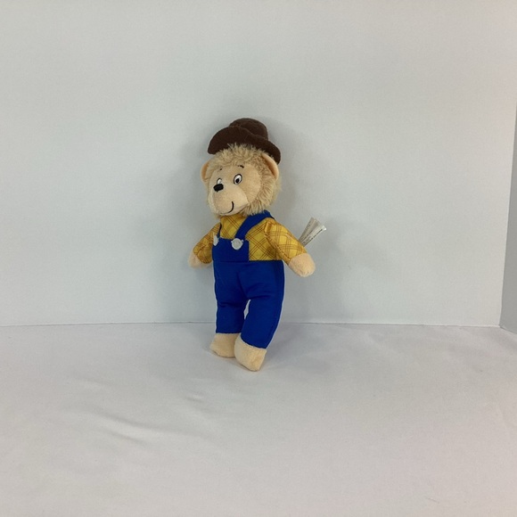 Berenstain Bears Papa Bear Plush Stuffed Animal Toy 2024 PBS Kids 10" Teddy Bear - Picture 3 of 10